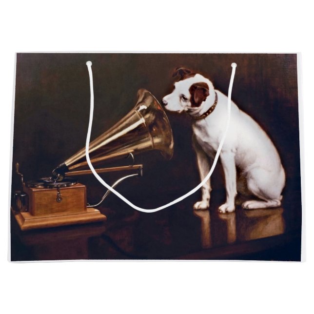 RCA Victor Dog Gift Bag (Front)