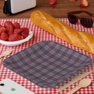 RCAF Tartan  Paper Plate