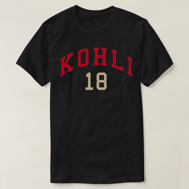 Rcb Virat Kholi T-Shirt (Design Front)