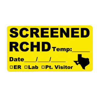 RCHD Screened Labels