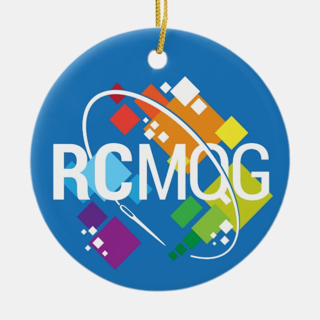 RCMQG Logo Ornament (Front)