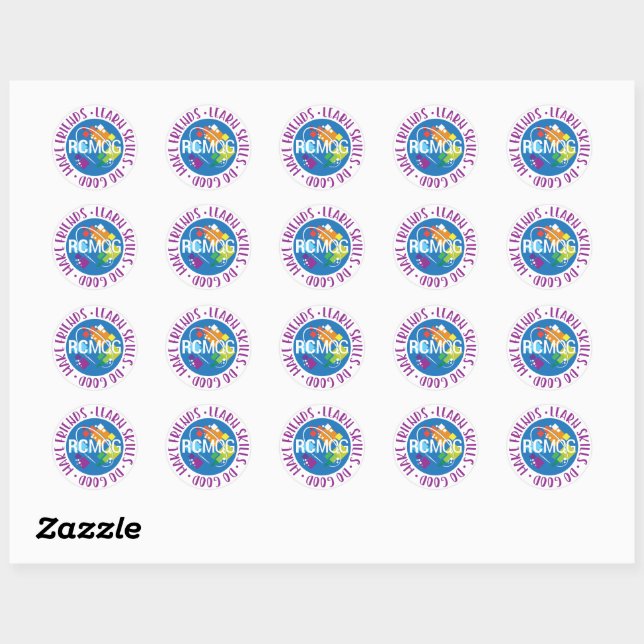 RCMQG Mission Stickers (Sheet)