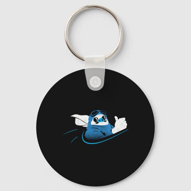 Rco T Shirt  Key Ring (Front)