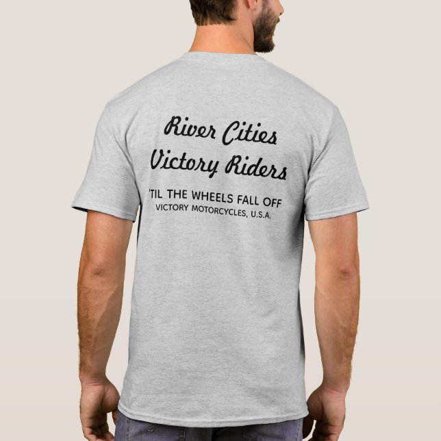 RCVR 'Til The Wheels Fall Off T-Shirt (Back)