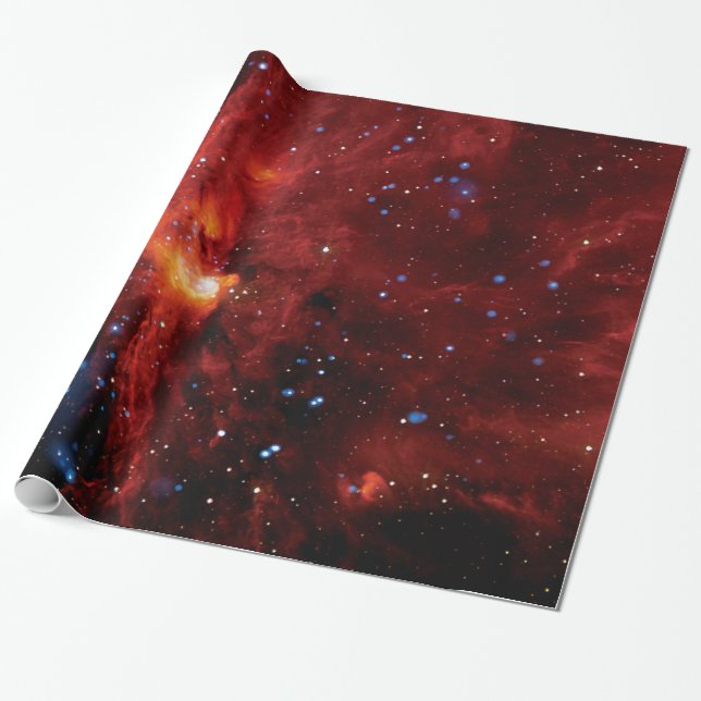 RCW 108 Star Forming Region - Hubble Space Photo Wrapping Paper (Unrolled)