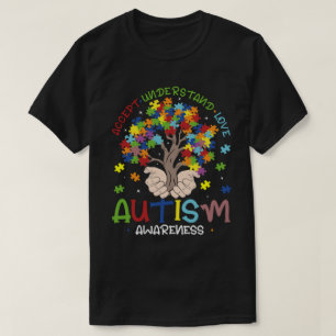 RD Autism Awareness Shirts Accept Understand Love