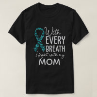 RD Custom Cervical Cancer Shirt, I Fight With Mum