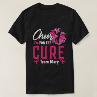 RD Personalised Breast Cancer, Cancer Support T-Shirt