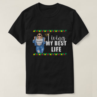 RD Personalised Living My Best Life T-Shirt