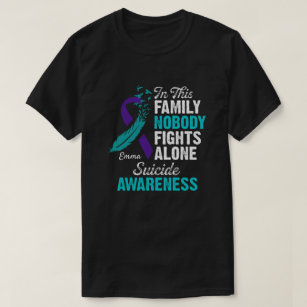 Rd Personalised Suicide Awareness Shirt