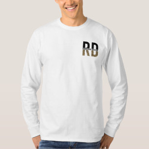 RD Registered Dietician Cheetah Print RD Gifts T-Shirt
