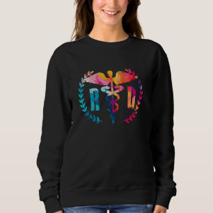 RD Registered Dietician Nutritionist Medical Dieti Sweatshirt
