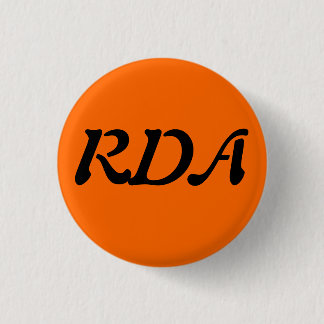 RDA Forum 3 Cm Round Badge