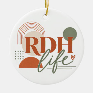RDH Life Custom Christmas Ornament - modern gift
