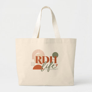 RDH Life Modern Large Tote Bag gift dental hygiene
