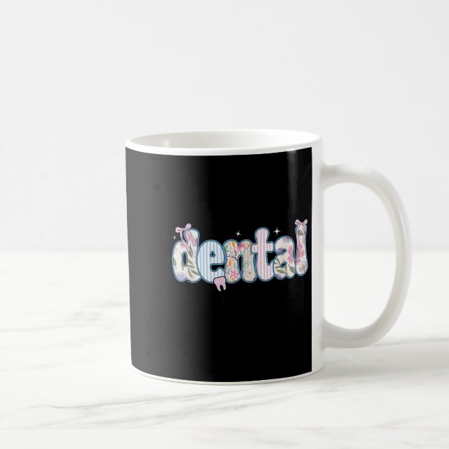 Rdh Registered Dental Hygienist  Coffee Mug (Right)