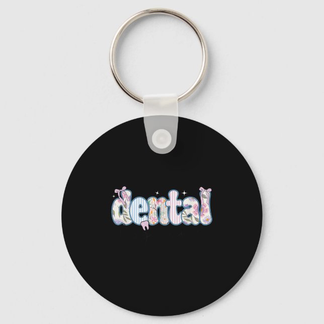 Rdh Registered Dental Hygienist  Key Ring (Front)