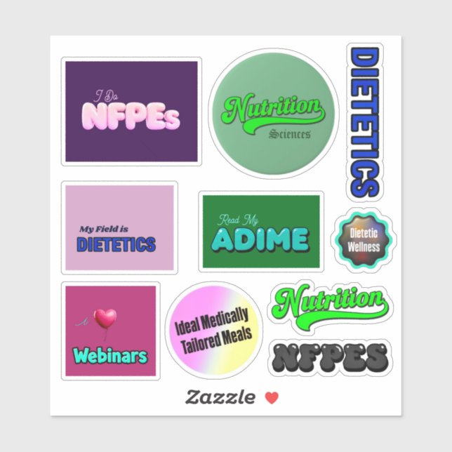 RDN Stickers - Variety Page 6 + ADIME (Sheet)