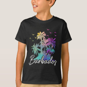 Rdos Vintage Beach Palm Trees Jan Vacation T-Shirt