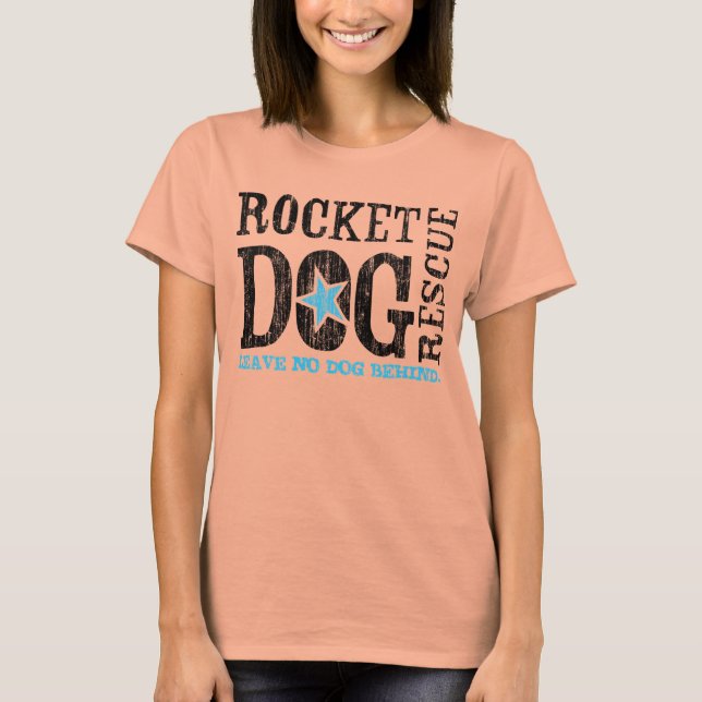 RDR Logo (vintage blue) T-Shirt (Front)