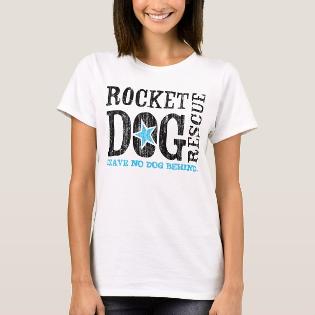 RDR Logo (vintage blue) T-Shirt (Front)