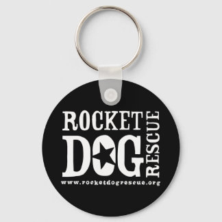 RDR Logo (wht/blank star) Key Ring