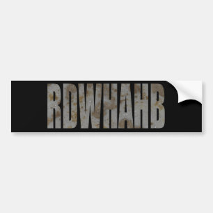 RDWHAHB BUMPER STICKER