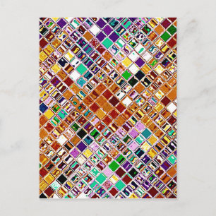Re-Created Mosaic Postcard