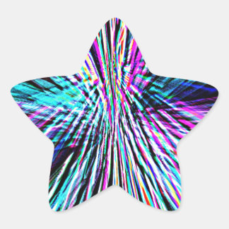 Re-Created Supernova by Robert S. Lee Star Sticker