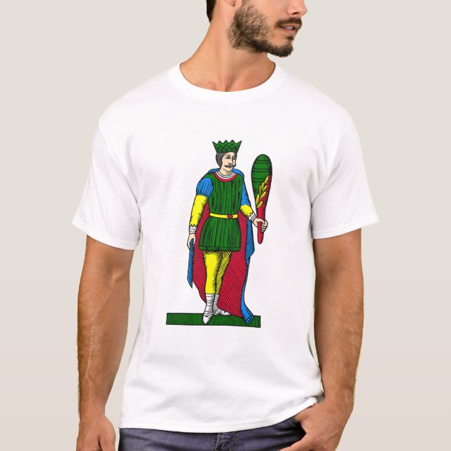 Re di Bastoni T-Shirt (Front)