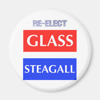 RE-ELECT Glass Steagall Magnet