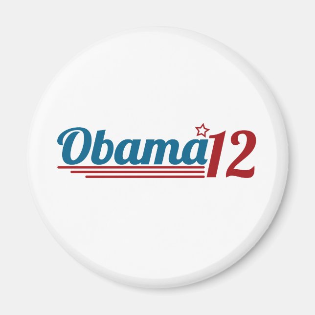 Re-Elect Obama '12 Magnet (Front)