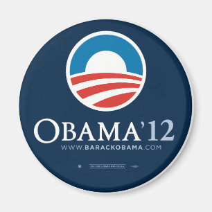Re-Elect President Barack Obama 2012 Magnet