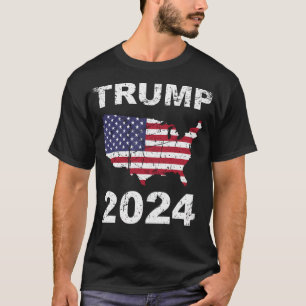 Re-Elect President Donald Trump 45 47 45Th 47Th Us T-Shirt