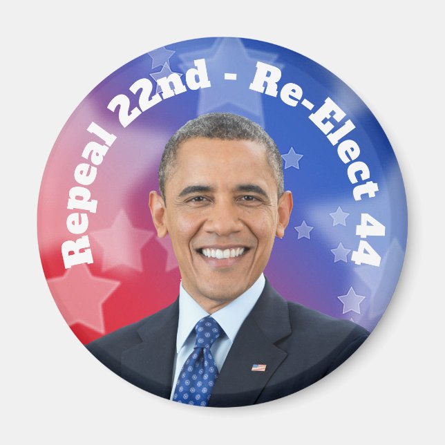 Re-Elect President Obama Magnet (Front)