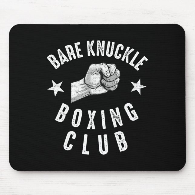 Re Knuckle Boxing Men Fist Fighting Knuckle Fighte Mouse Mat (Front)