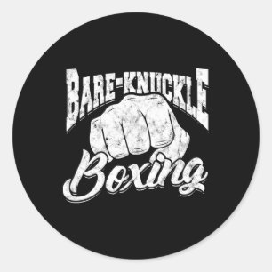 Re-knuckle Boxing - Re-knuckle Sport And Fitness  Classic Round Sticker