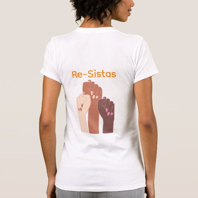 Re-Sistas T-shirt (Back)