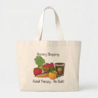Re-useable Grocery Tote-bag with a sense of humour