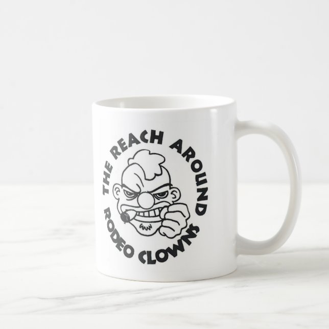 Reach Around Rodeo Clowns Mug (Right)