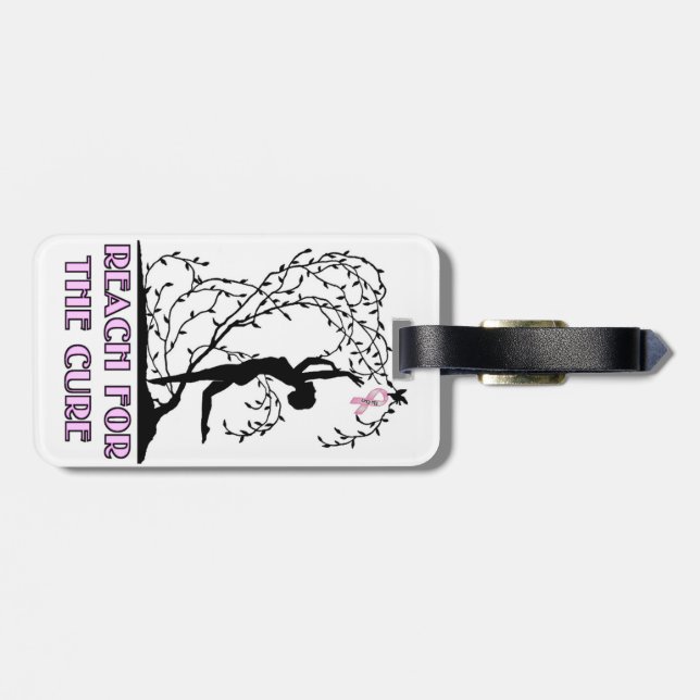 Reach For The Cure Luggage Tag (Back Horizontal)