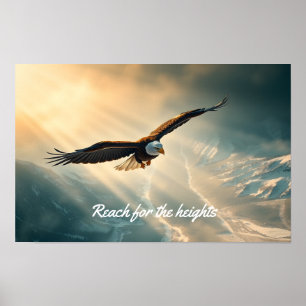 Reach for the heights   poster