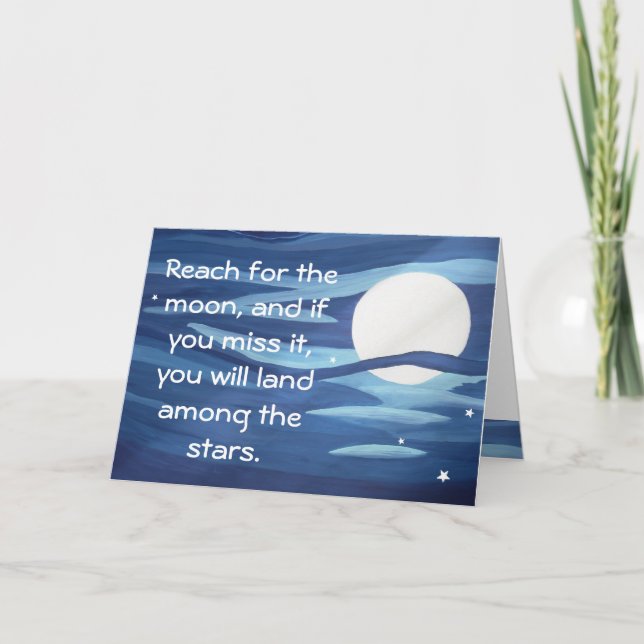 Reach for the Moon! Card (Front)