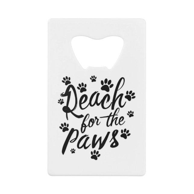Reach For The Paws Typography (Front)