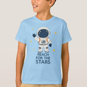 Reach for the Stars Astronaut Space Adventure T-Shirt