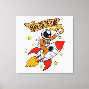 Reach for the stars canvas print