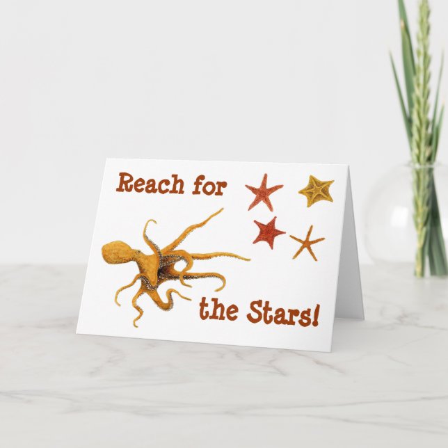 Reach for the Stars! Card (Front)