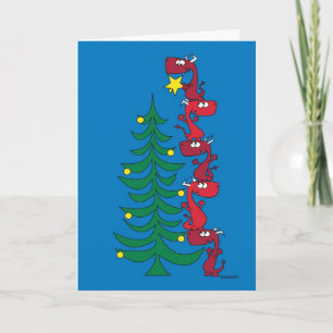 Reach For The Stars Christmas Card