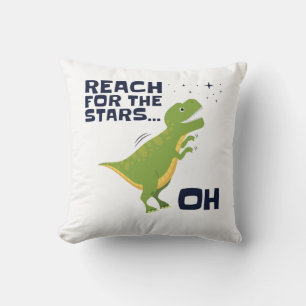 Reach for the Stars Funny T-Rex Short Arms Cushion