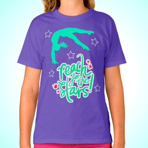 Reach for the Stars Gymnastics Tumbling T-Shirt